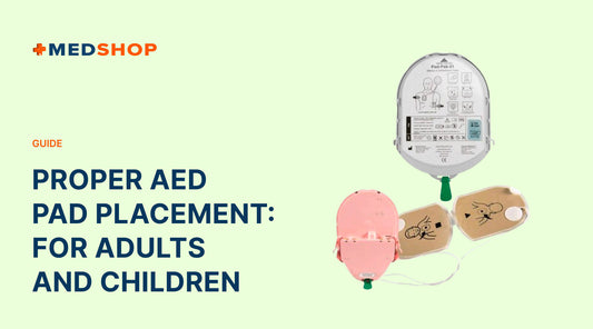 Proper AED Pad Placement For Adults and Children