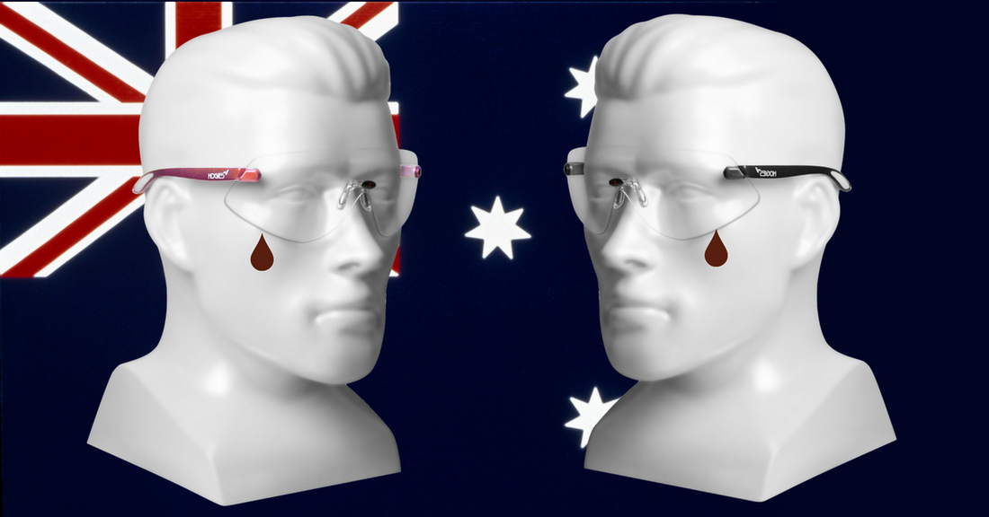 Hogies Safety Glasses; So Aussie, You’ll Cry Vegemite