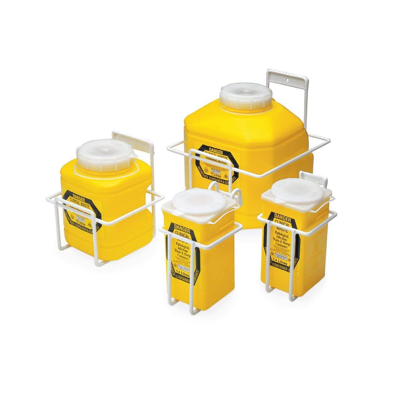 PAI Sharps Container Accessories 10 Litre Sharps Wall Mounting Flat Back Bracket