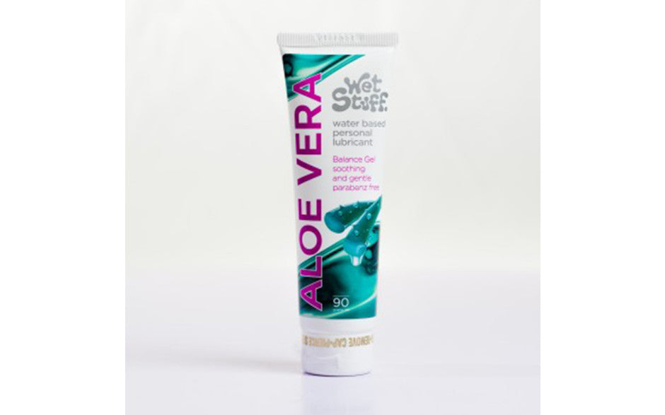 Wet Stuff Aloe Vera Soothing Water-Based Lubricant Tube 90g