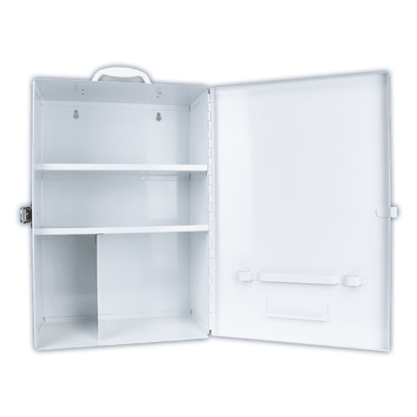 Metal First Aid Cabinet – Medium Wall Mount Workplace Kit (32×50×16cm)