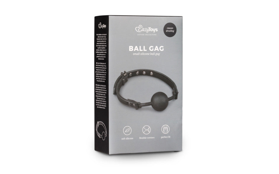 Silicone Ball Gag with Adjustable Strap Beginner BDSM