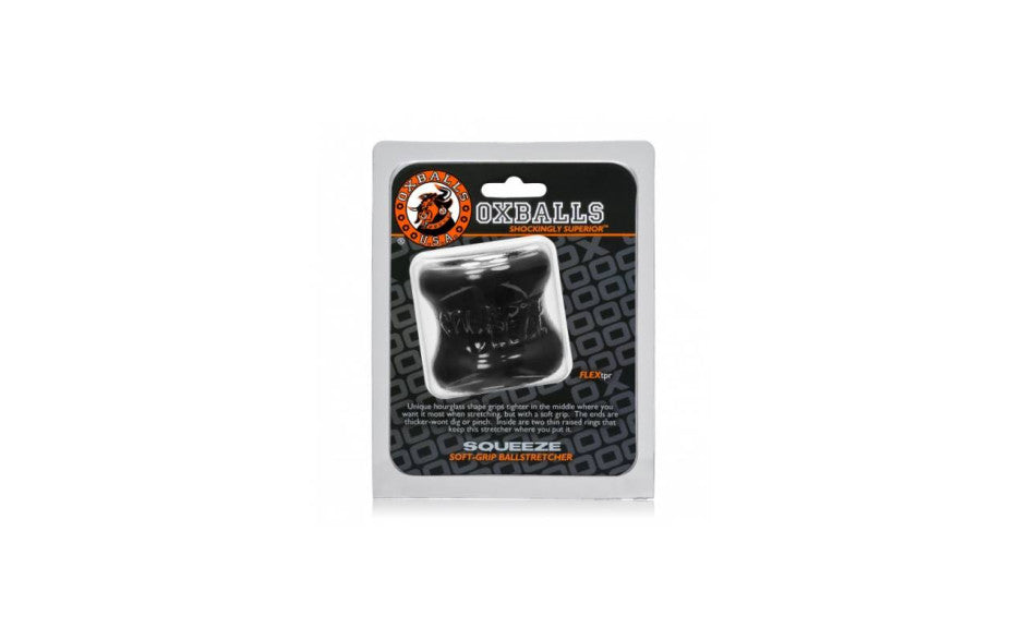 Oxballs Squeeze Silicone Ball Stretcher Black