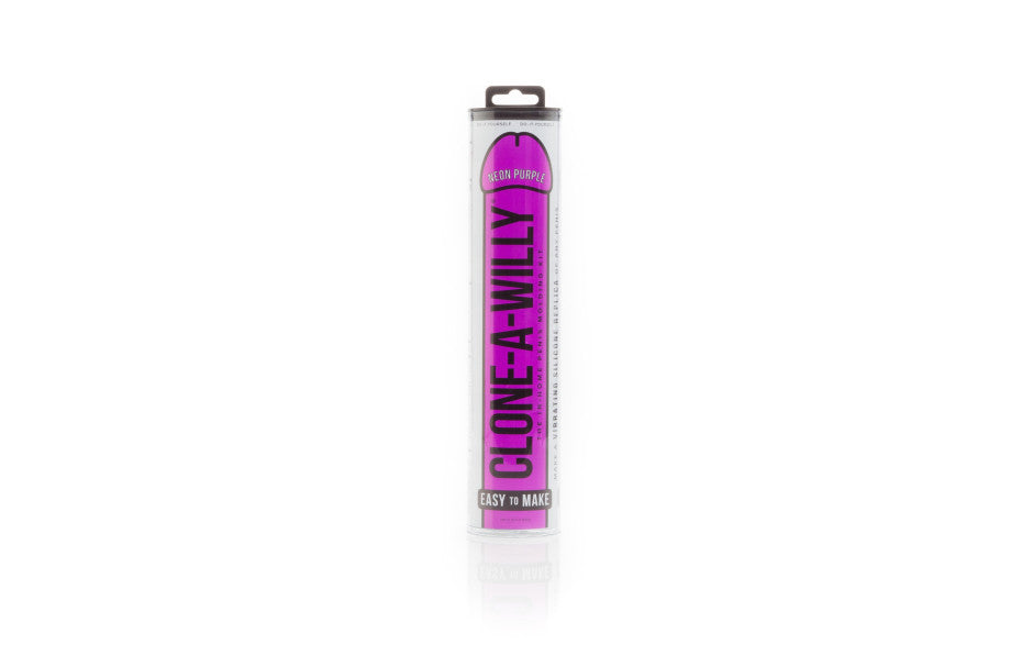 Clone-A-Willy DIY Vibrating Silicone Penis Casting Kit Neon Purple