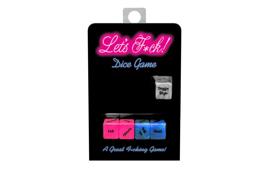Let's F*ck Dice Intimate Couples Dice Game