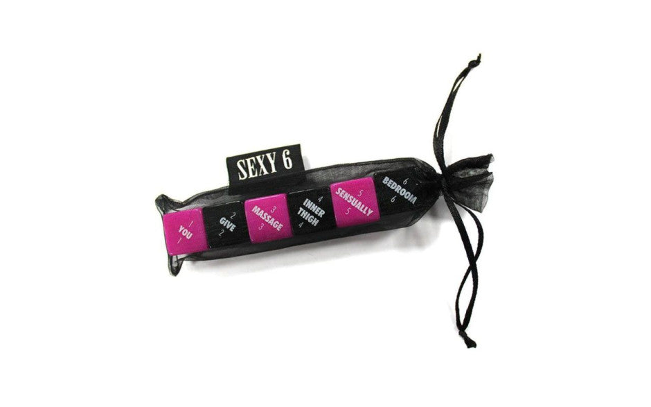 Sexy 6 Foreplay Dice Game Set