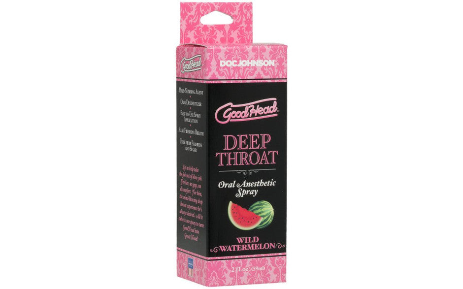 GoodHead Deep Throat Desensitising Spray Wild Watermelon 59ml