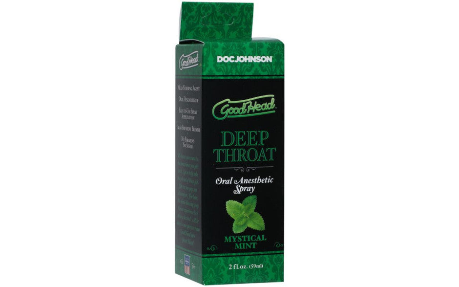 GoodHead Deep Throat Desensitising Spray Mint 59ml
