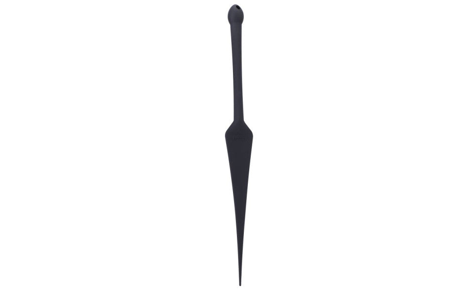 Tantus Dragon Tail Silicone Slapper Whip Onyx
