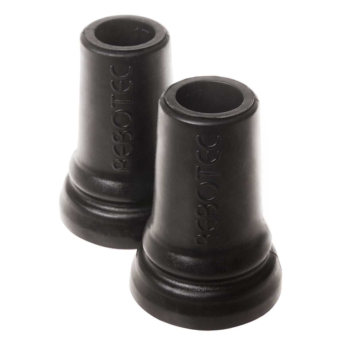 Crutch Tips 17mm Ferrules - Durable Walking Stick & Crutch Tips for Safe Support