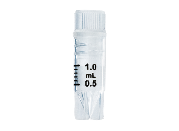 CryoFreeze Tube Internally threaded Vial StarGrip Base Sterile 1.0 mL