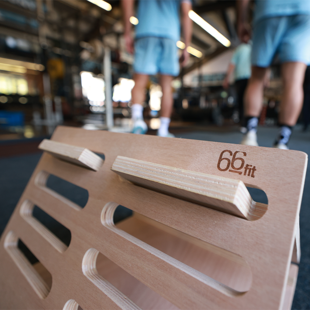 Wooden Adjustable Decline Board – non-slip for calf & quad work