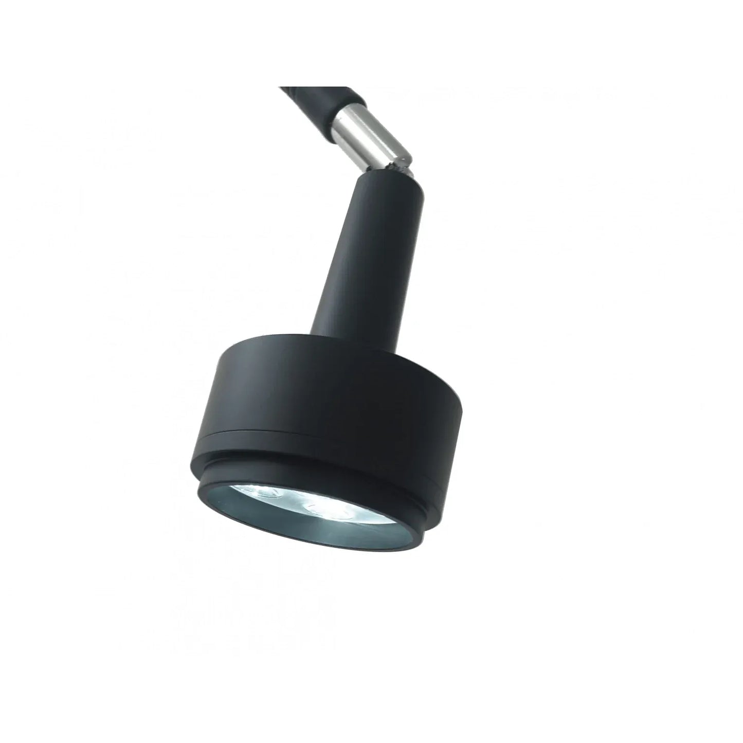 6W LED Examination Light Black Including Mobile Base and Wall Mount