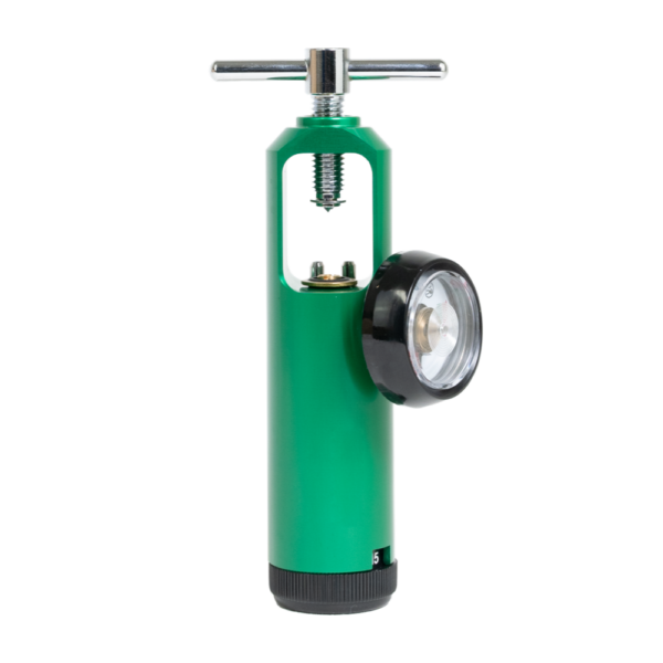 Oxygen Regulator 0–15 LPM – Single High Pressure Outlet for Medical Oxygen