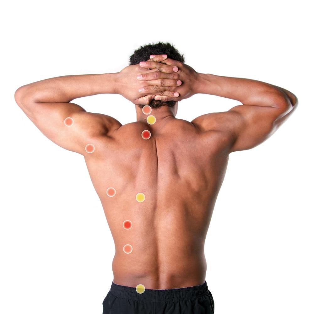 Acupressure Trigger Point Massage Balls for Pain Relief & Muscle Recovery - Ideal for Home Gym & Travel