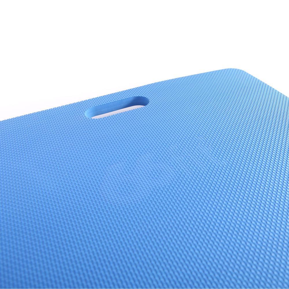Deluxe Aerobic Exercise Mat — 16mm EVA, 100 x 50 cm (Blue)