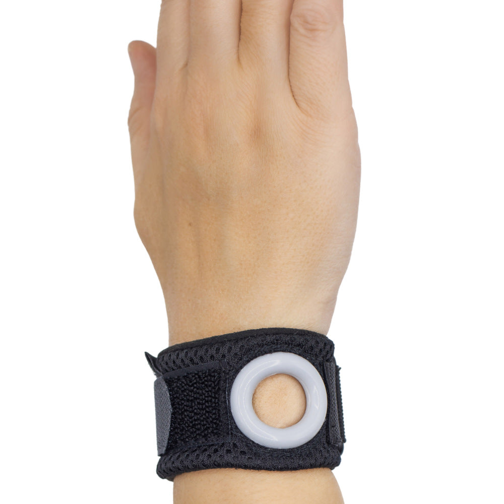 Bullseye Wrist Brace — Silicone Ring Support for Ulnar-Sided Wrist Pai
