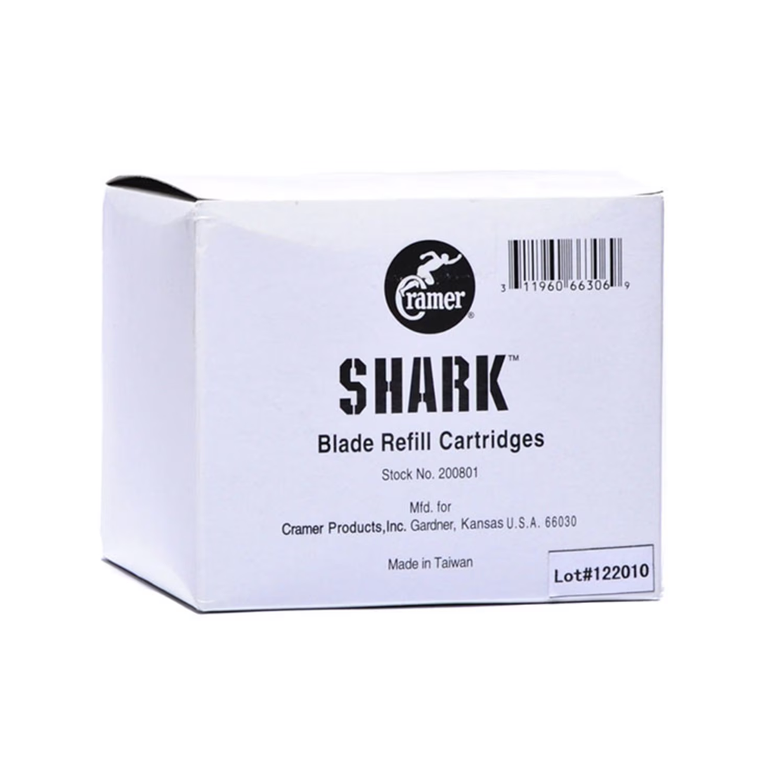 Cramer Shark Tape Cutter Replacement Blades — Box of 10