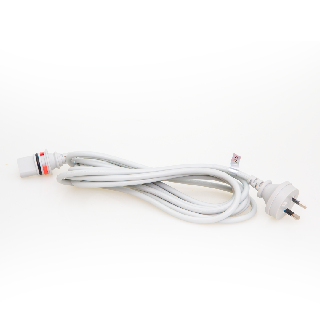 Replacement 2-Pin Power Cord (No Earth) — Australia