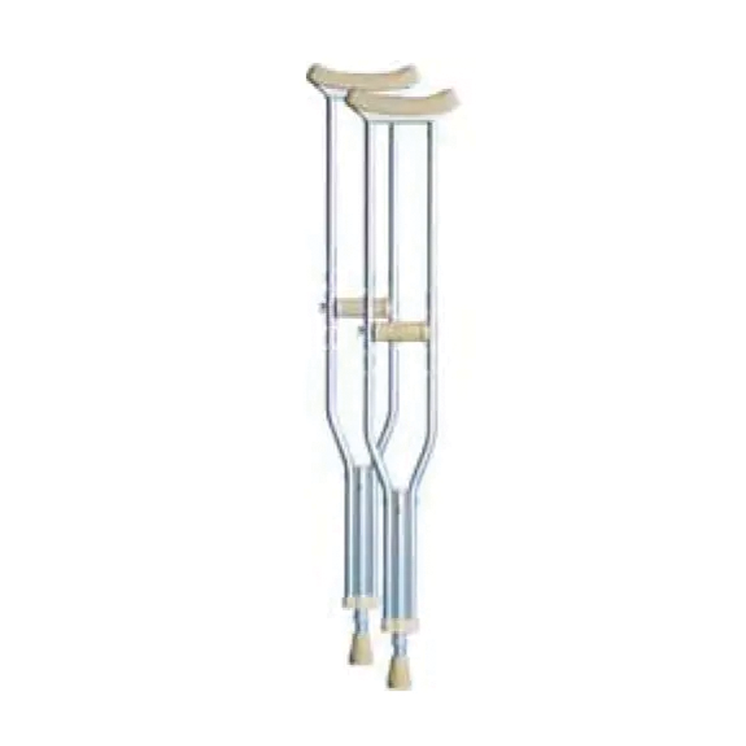 Underarm crutches — adjustable aluminium, lightweight and durable