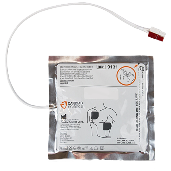 Cardiac Science Powerheart G3 Adult Defibrillator Pads