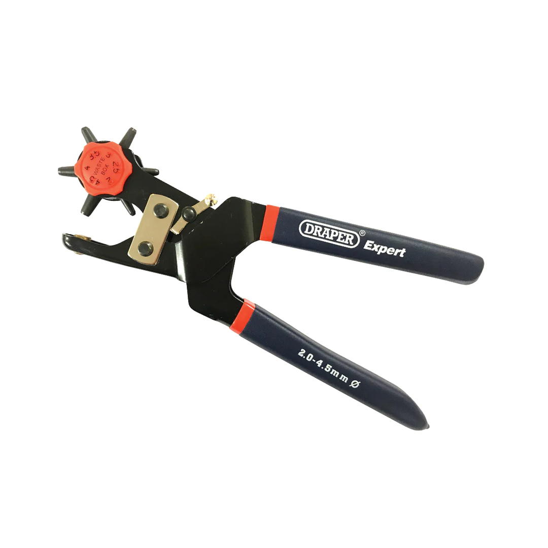 Draper Revolving Punch 240mm — 6 Sizes (2–4.5mm)