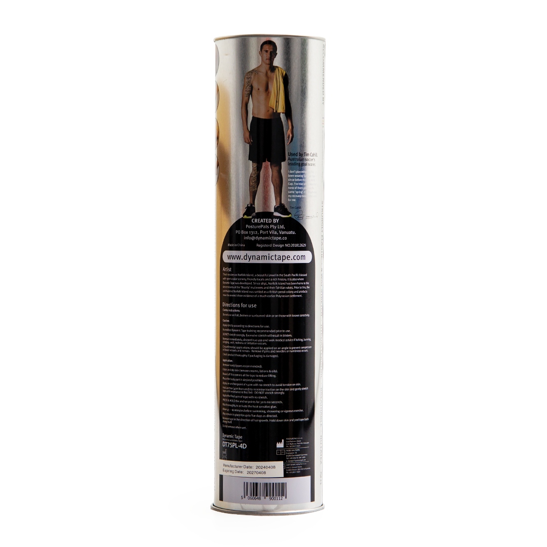 Dynamic Tape 7.5cm Drum — High‑Performance Kinesiology Tape (Bulk Roll)