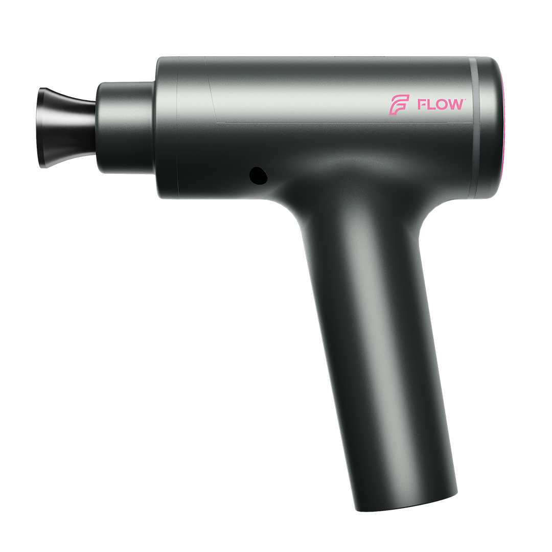 Flow Move Percussion Massage Gun — Portable Handheld Massager