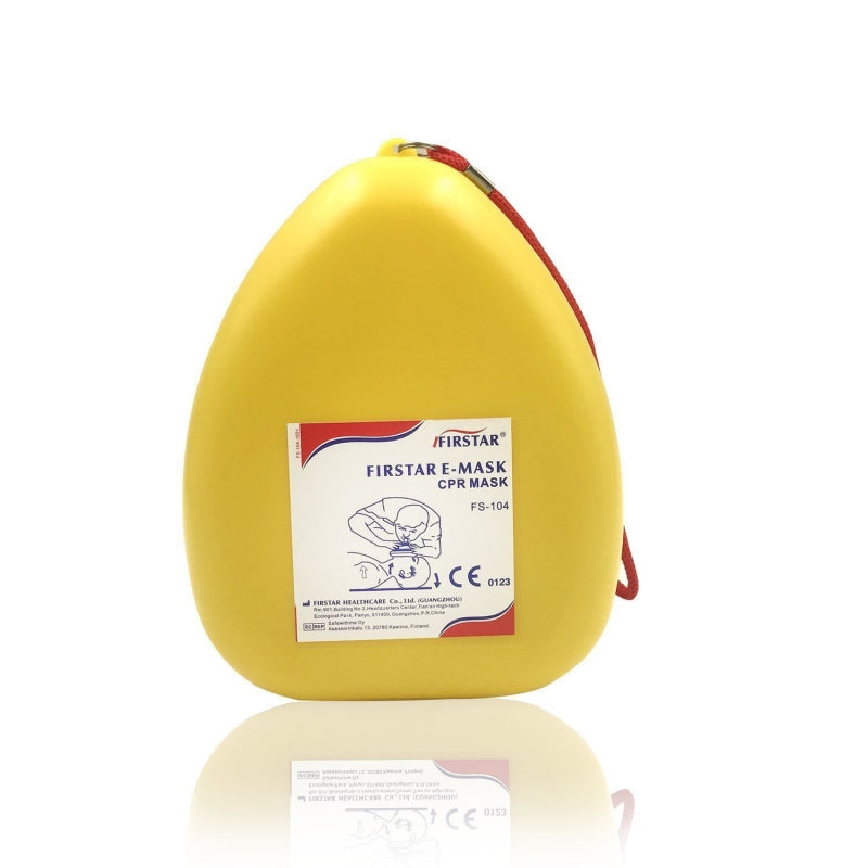 Reusable CPR Resuscitation Mask with Carry Case