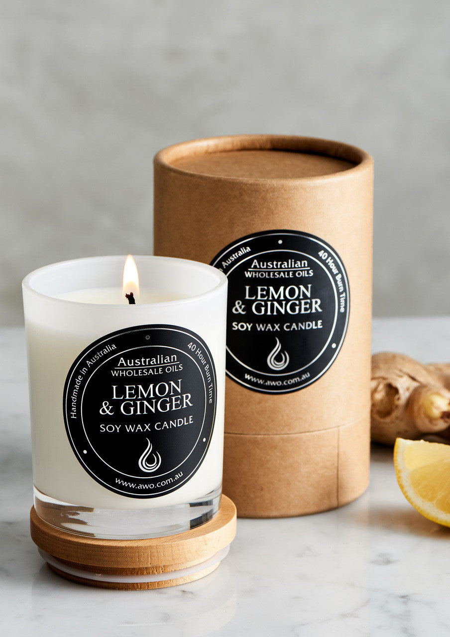 Lemon & Ginger Soy Candle