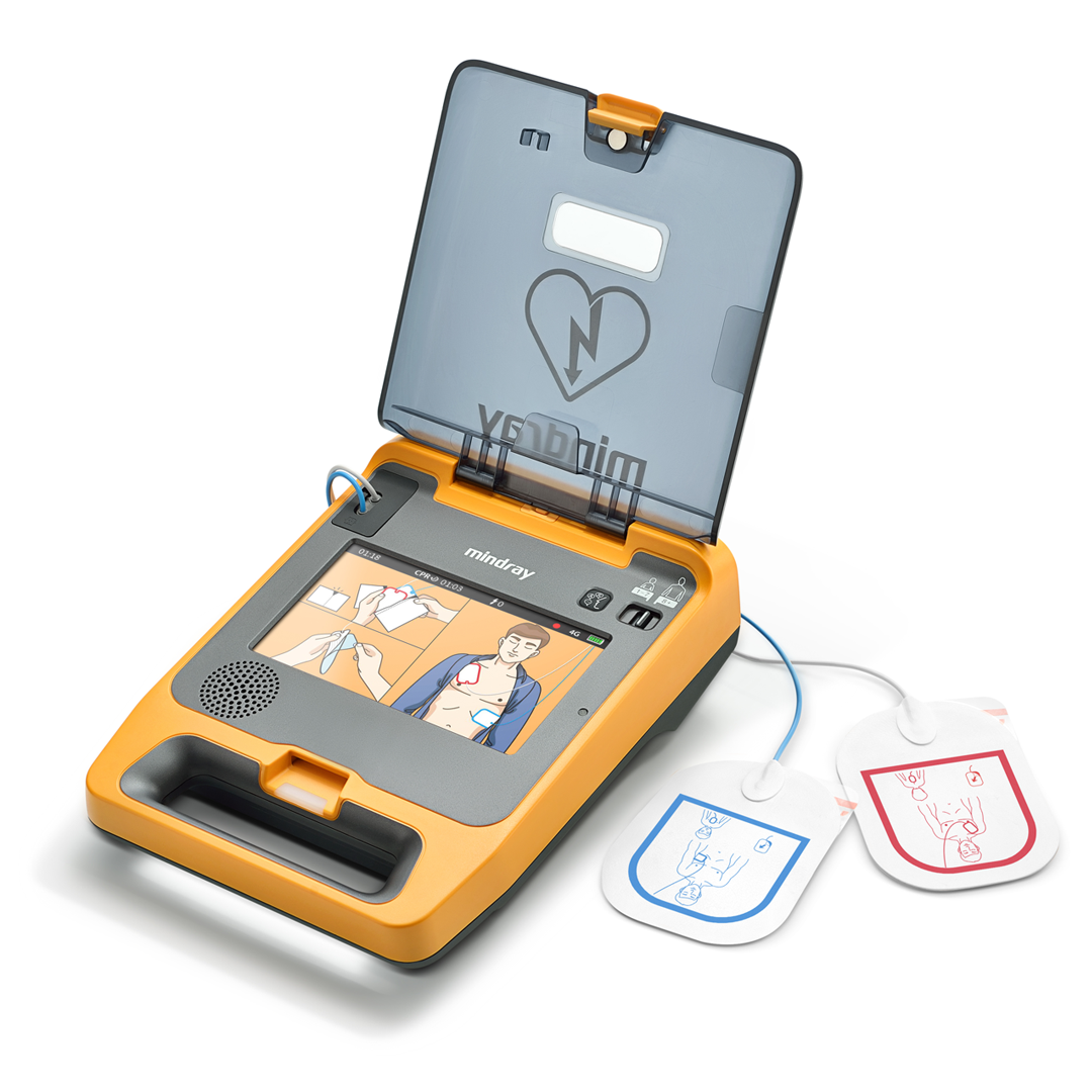 Semi-Auto Defibrillator with WiFi and IP55 Protection