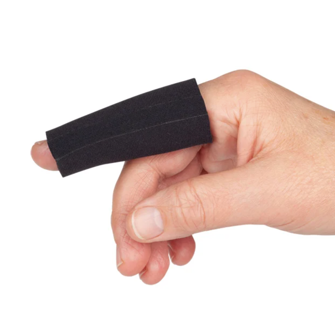 Neoprene finger sleeve — open-finger for light compression