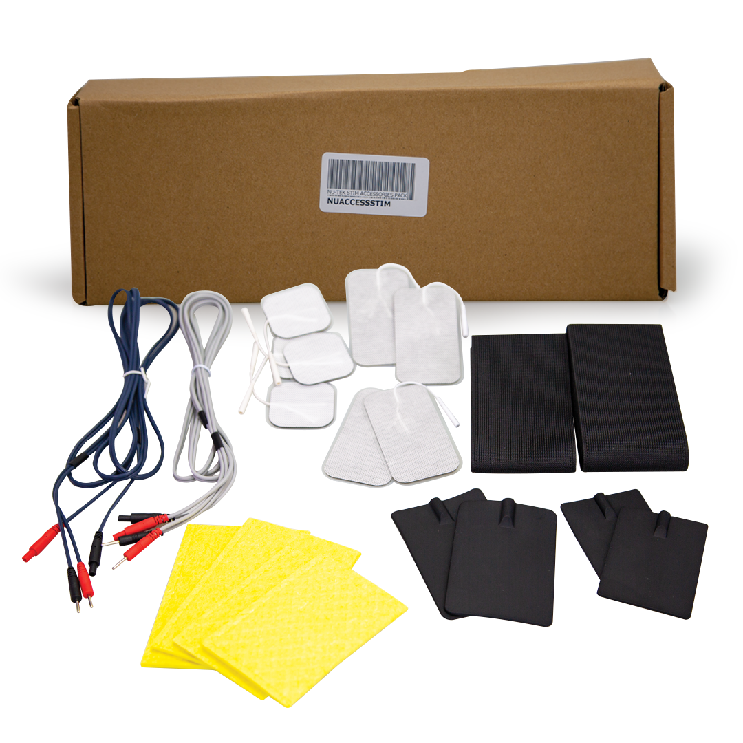 Stim Accessories Pack for Electrotherapy Modules and Electrodes