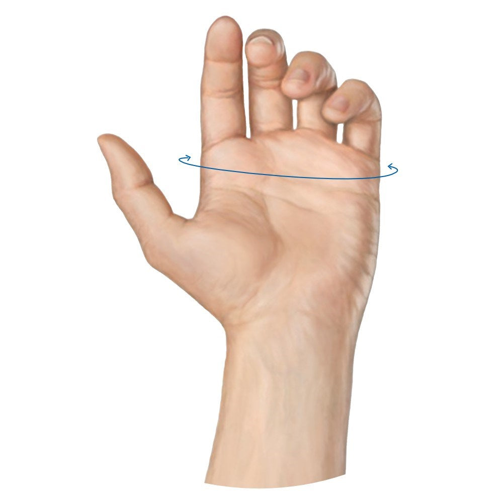 Compression Glove 3/4 Finger - Nylon & Lycra