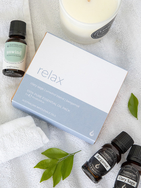 Essential Oil Pack - Relax (NEW)