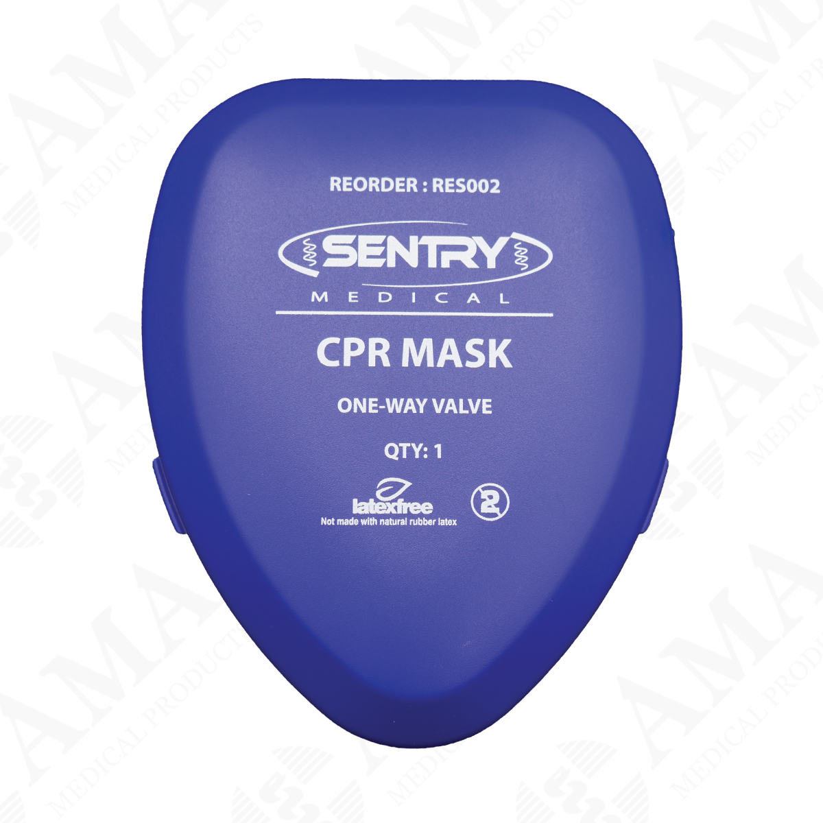 Sentry CPR Mask Compact One Way Valve Non-Sterile