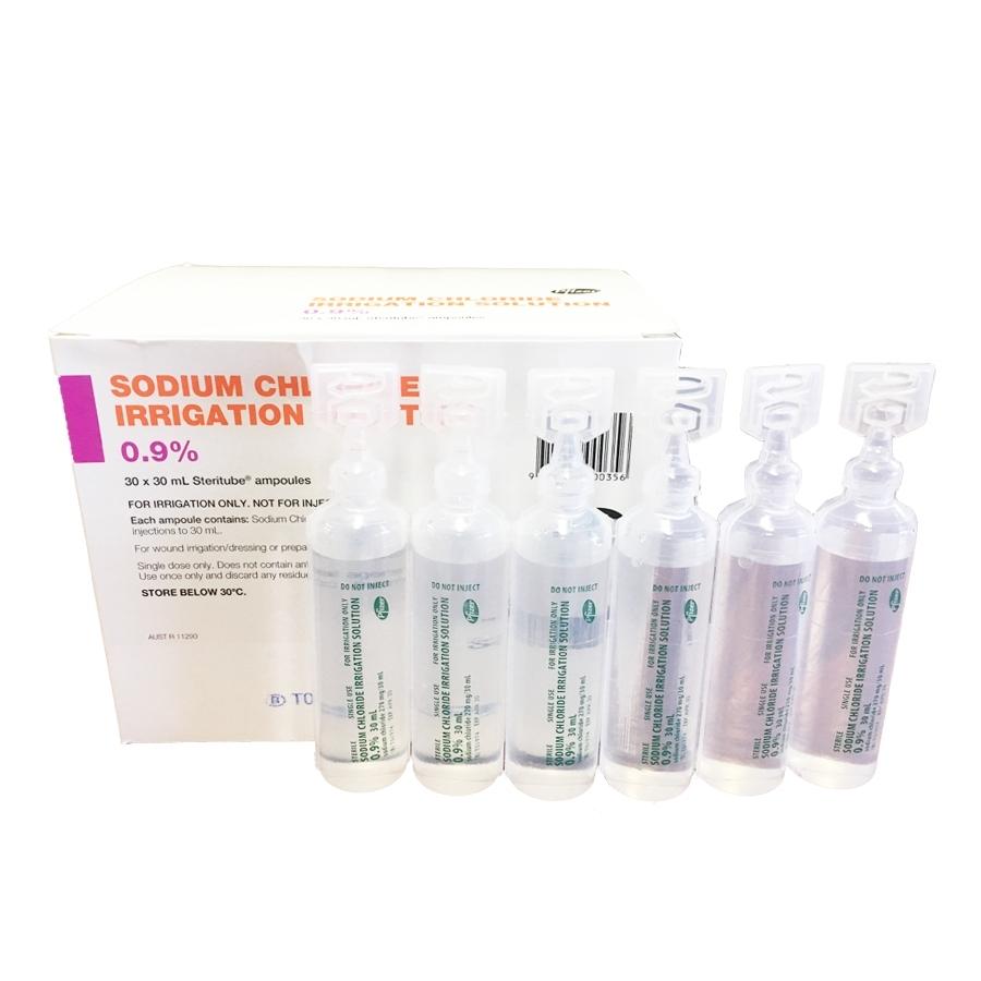 Sodium chloride for injection 9% sterile saline