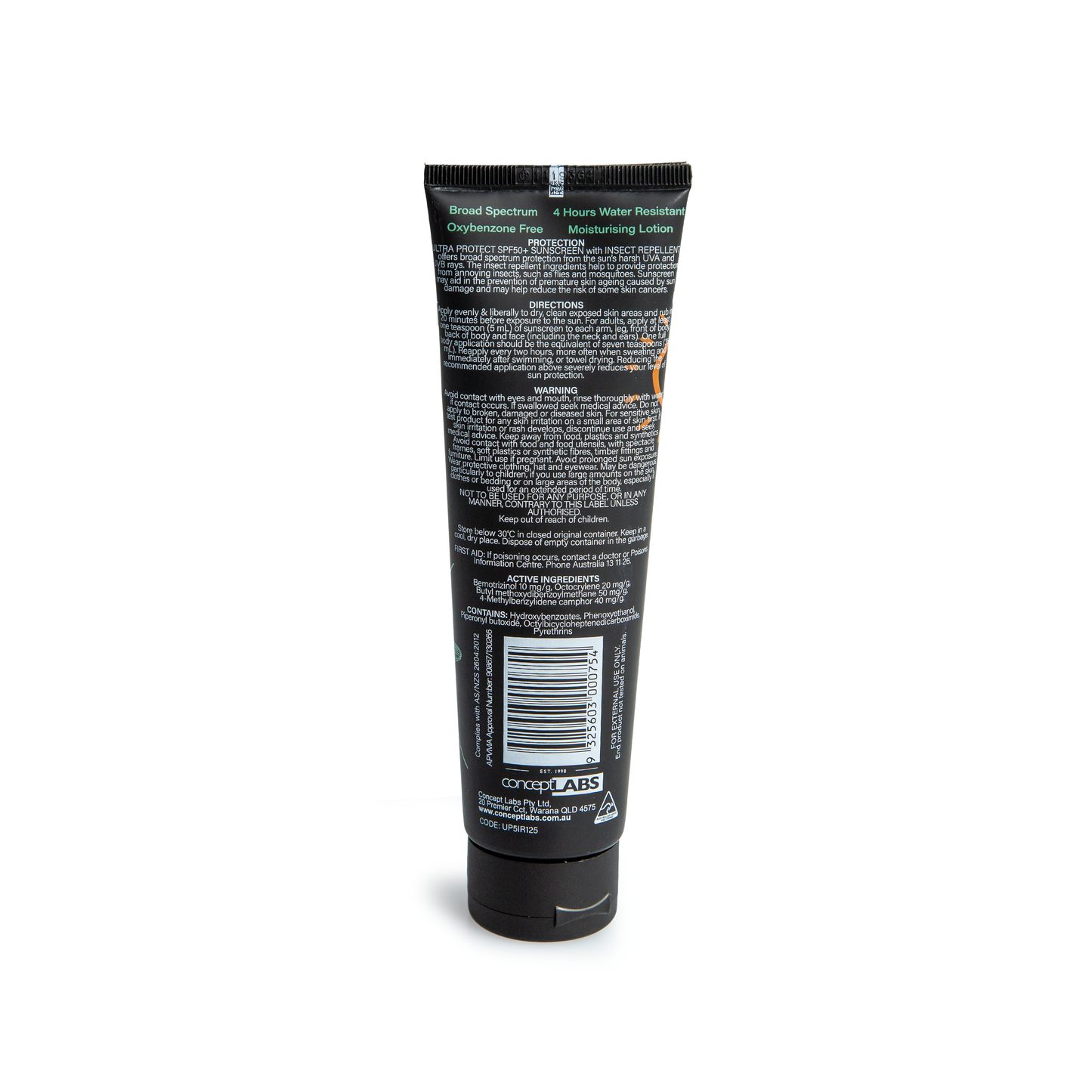 Sunscreen with Insect Repellent SPF50+ Broad Spectrum