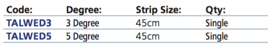 Wedge strip orthotics adhesive EVA strip for orthotic wedging