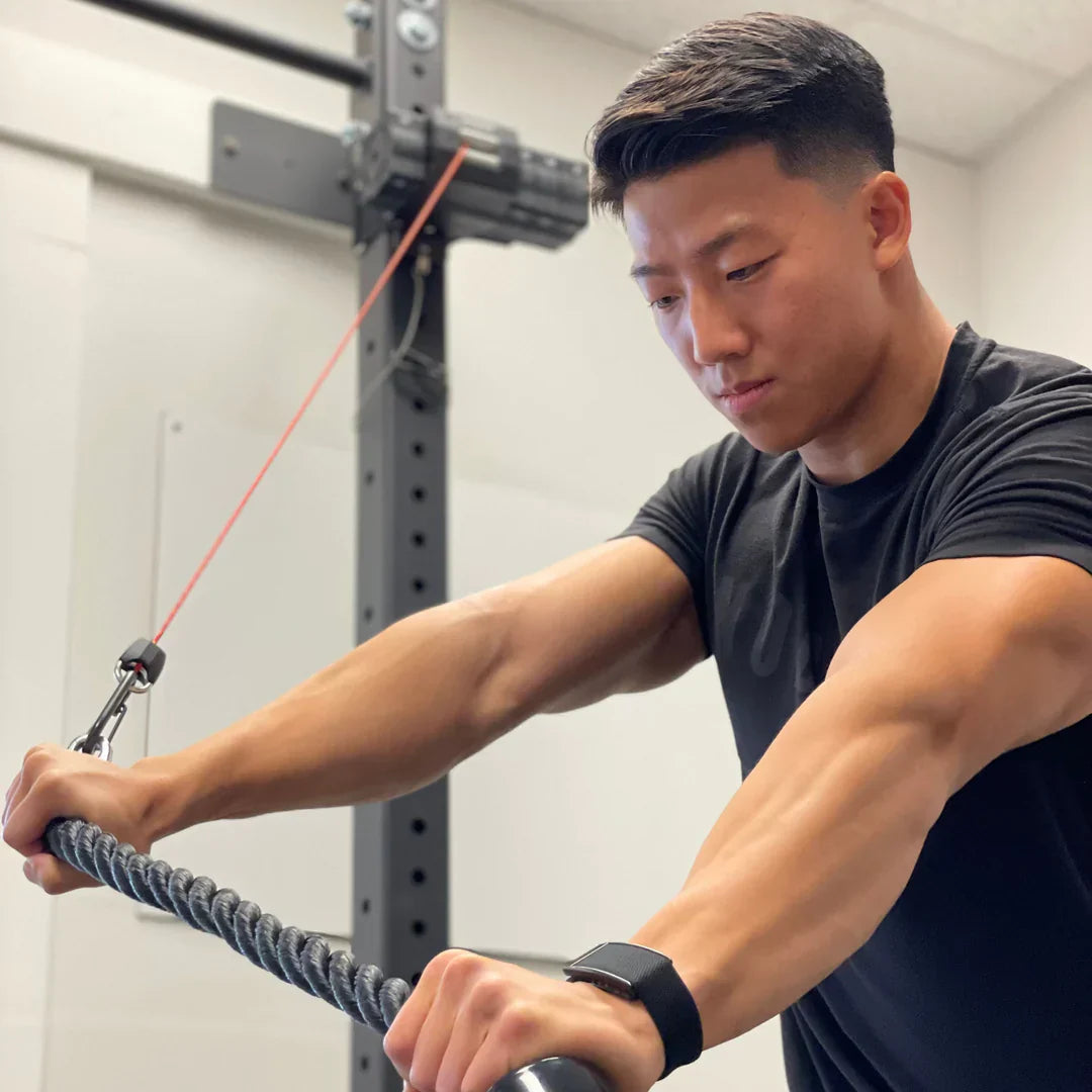 ANCORE Triceps Rope — Heavy‑Duty Cable Attachment for Pushdowns & Chop