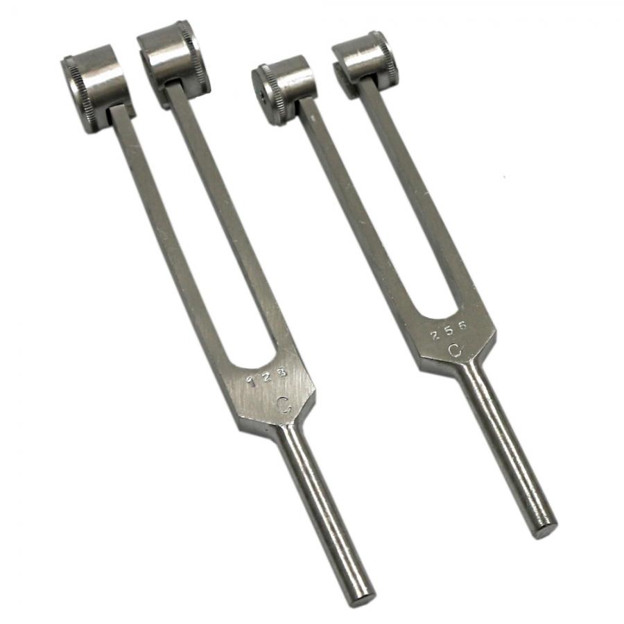 Tuning fork set - 256 vibrations per second & 128 vibrations per second