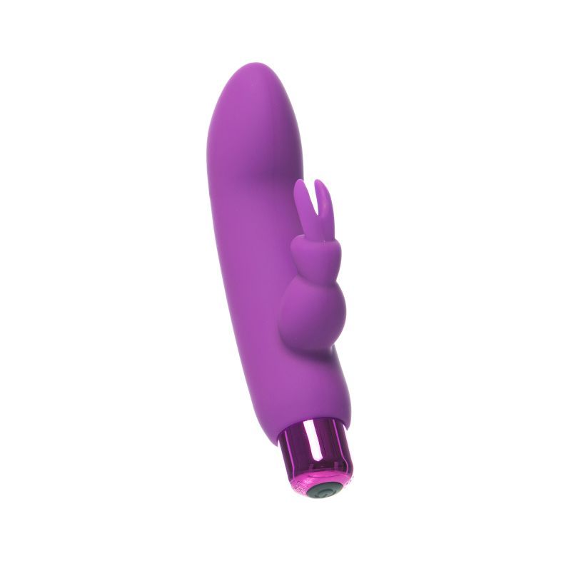 Power Bullet Alices Bunny Rechargeable Bullet W Rabbit Sleeve Purple