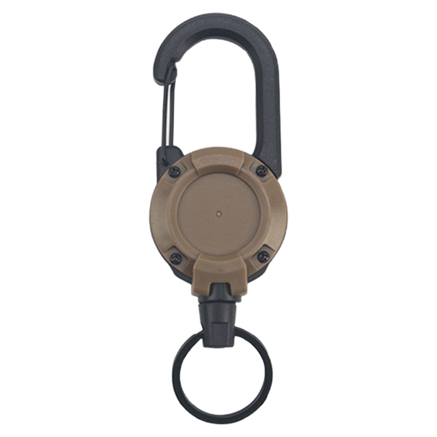 1 Pcs Retractable Keychain,Heavy-Duty Carabiner Badge Holder,Multitool Carabiner Badge Holder,Retractable Keychain Clip Id Holder,Stainless Cord And Extendable Key Ring,Badges & Outdoor Work Purple