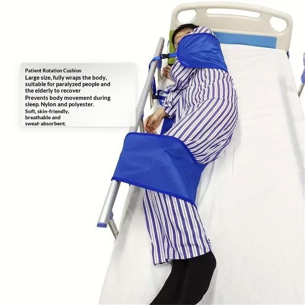 U-Shaped Repositioning Transfer Sheet - Multipurpose Bed Pad with Handles