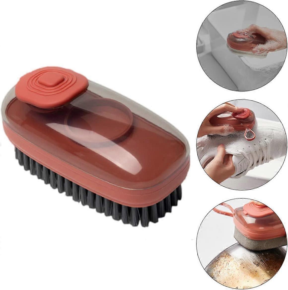 Hydraulic Kitchen Cleaning Brush, Dishwashing & Floor Shoe Scrubber