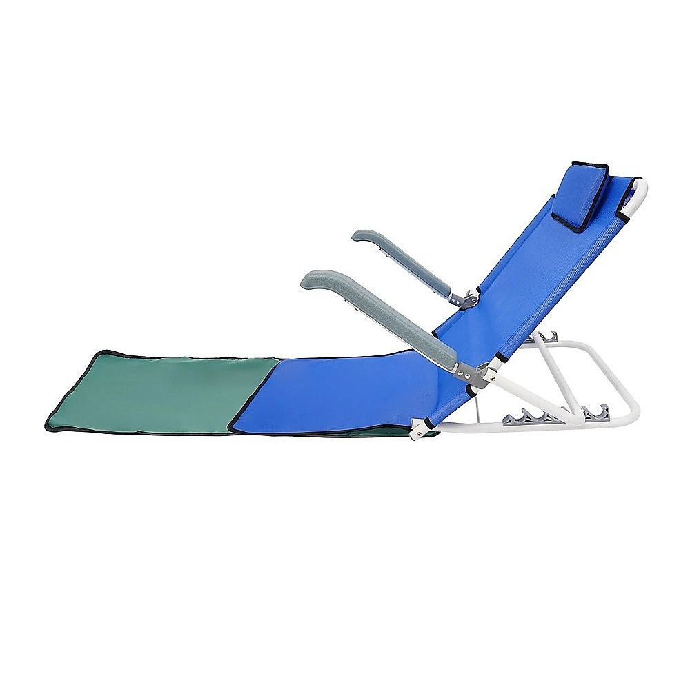 Adjustable Foldable Bed Backrest - Sit Up Support Chair for Reading & Recovery
