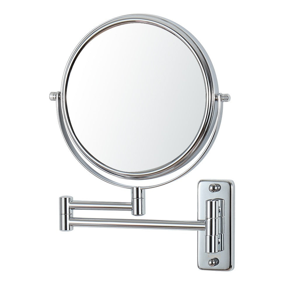Wall Mounted Round Makeup Mirror 3x & 1x Dual-Sided Magnifying