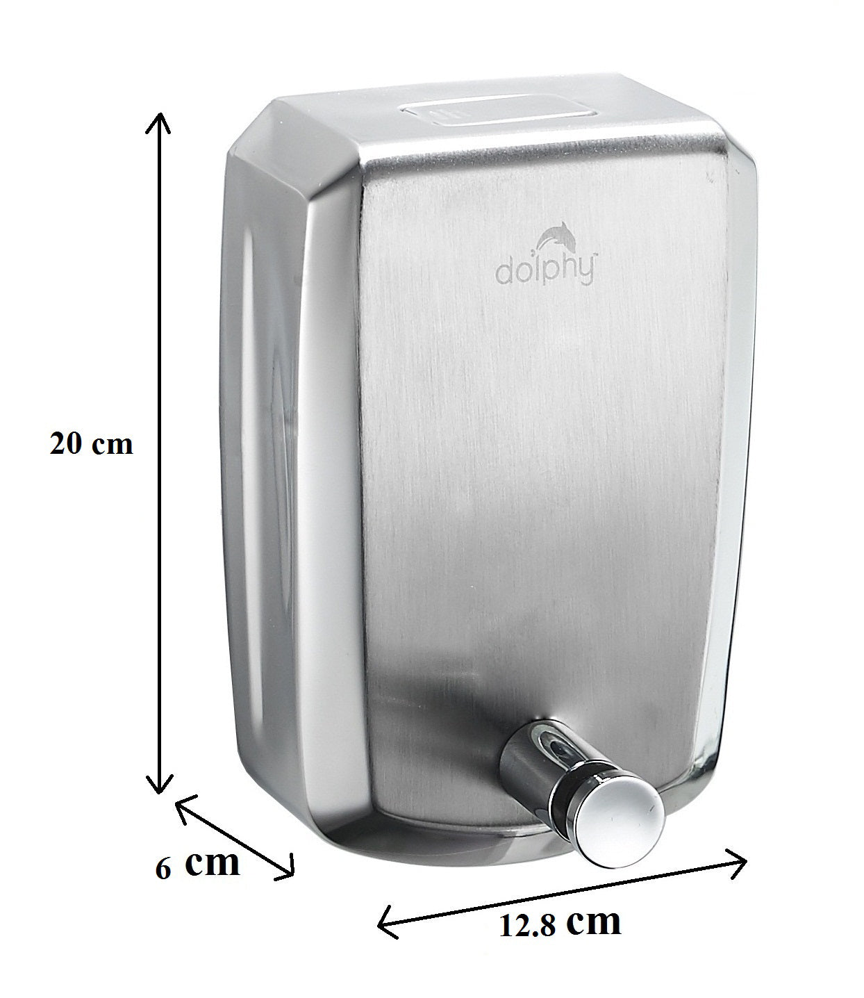 Stainless Steel Liquid Soap Dispenser 1000ml Wall Mount Bathroom