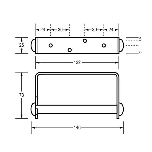 Stainless Steel Toilet Roll Holder Commercial Washroom