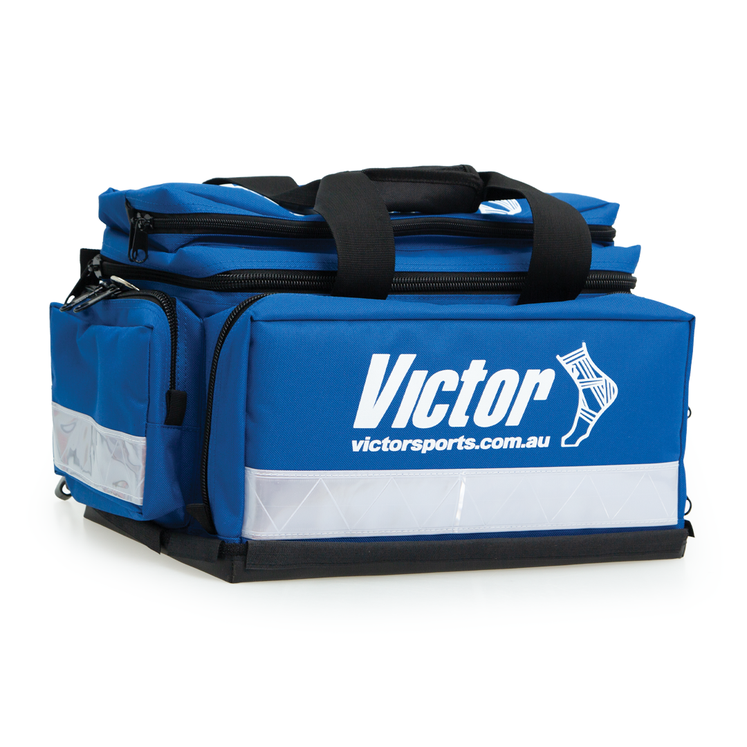 first aid kit sports carry case with shoulder strap